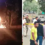 বালু উত্তোলন বিরোধে গাড়িতে অগ্নিসংযোগ, বিজেপি নেতাসহ নিহত ৩ - Chief TV