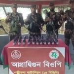 সীমান্তে ৭৫ বোতল ভারতীয় নেশাজাতীয় ইস্কাফ সিরাপ আটক - Chief TV
