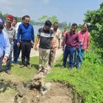 ঘাঘটের ভাঙনে ঝুঁকিতে গাইবান্ধা শহররক্ষা বাঁধ-chief tv